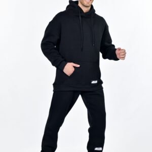 Men Winter set Hoody & Sweatpants - Plain Design