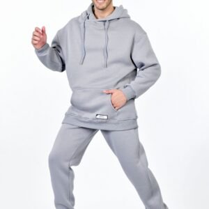 Men Winter set Hoody & Sweatpants - Plain Design