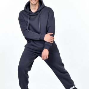 Men Winter set Hoody & Sweatpants - Plain Design