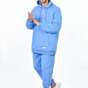 Men Winter set Hoody & Sweatpants - Plain Design
