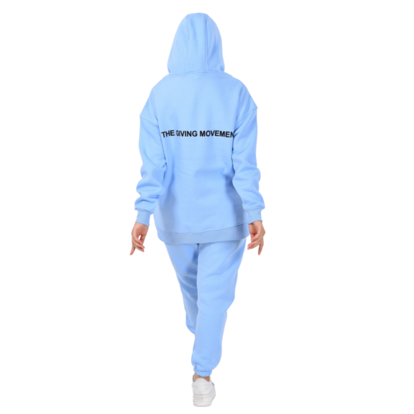 Women Winter Set (Hoody & Sweatpants) - TGMB Sky Blue Color