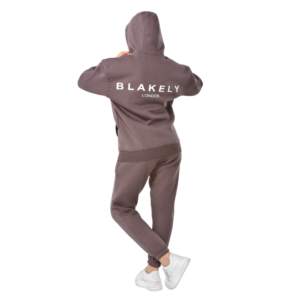 Women Winter Set (Hoody _ Sweatpants) - Blakely Brown Color 3