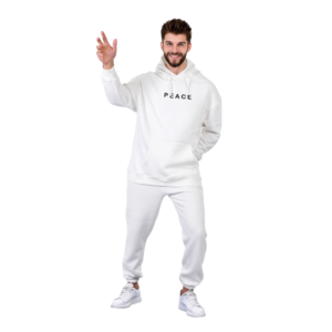 Men Winter Set (Hoody _ Sweatpants) - Peace 8